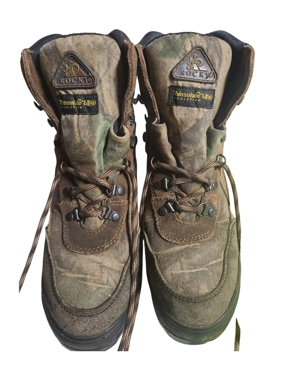 Rocky Caribou Thinsulate Camo Boots Kids 5 / Womens 7